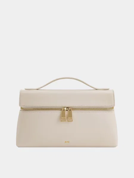 Кожаный топ Jw Pei белый