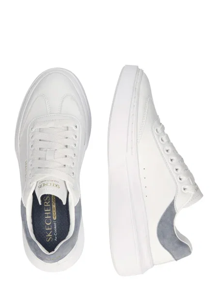 Sneakerși Skechers clasici alb