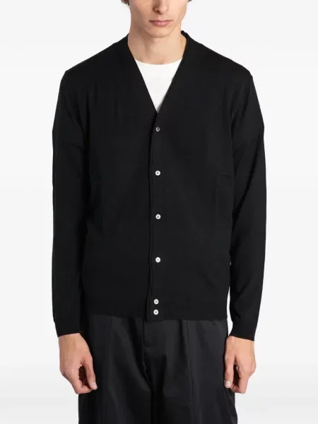 Cardigan Low Brand cu decolteu în V negru