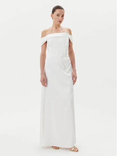 Rinascimento Rochie de seară alb