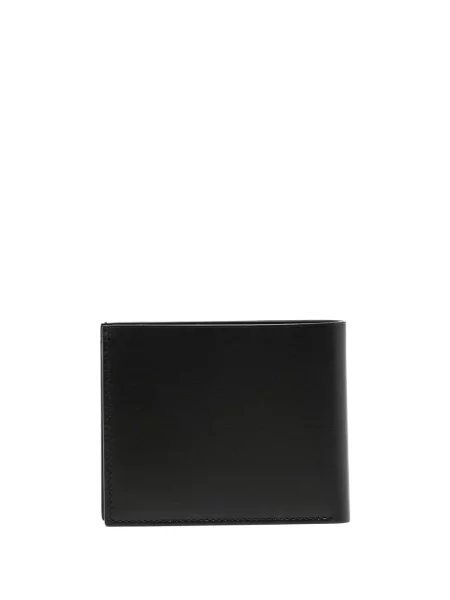 Portfel Jil Sander z logo czarny