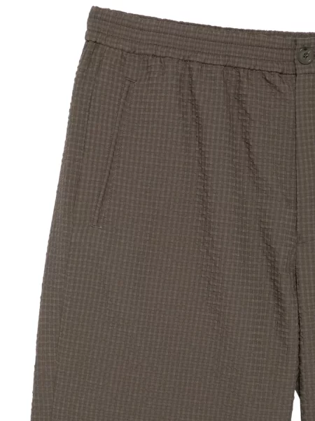 Pledinės šortai Emporio Armani ruda
