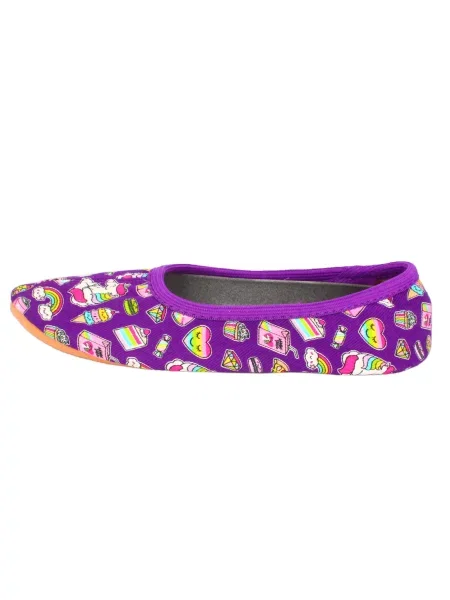 BECK Balerini Candy / deschis / lila / roz galben