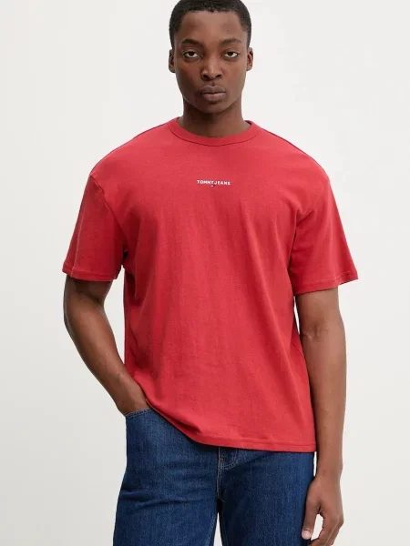 Tommy Jeans tričko červená