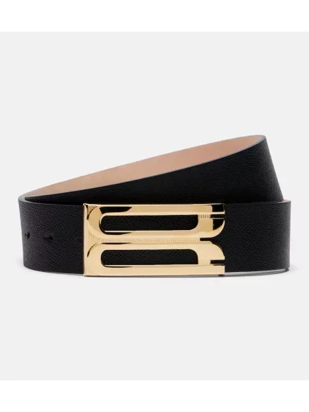 Curea Victoria Beckham din piele negru