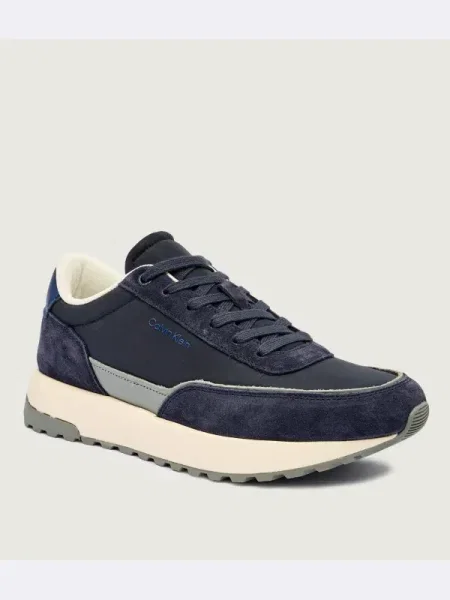 Calvin Klein Sneakers cu adaos de piele