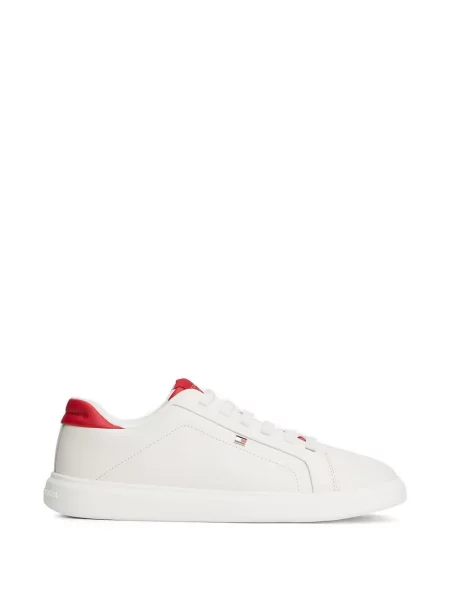 Ușor sneakerși Tommy Hilfiger alb