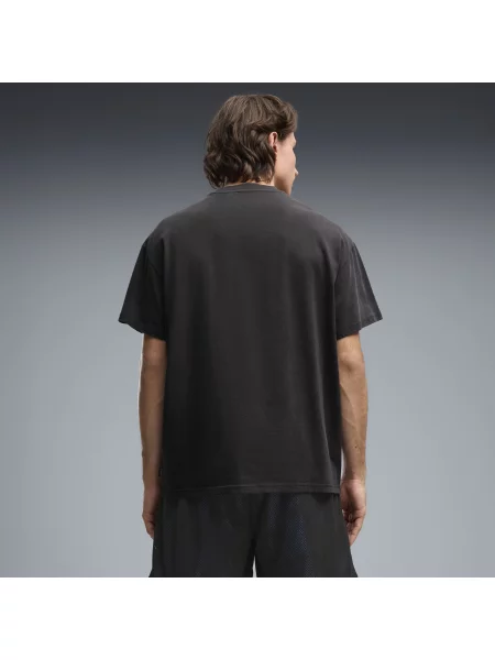 PUMA koszulka oversize Memory Lane Odzież S czarny