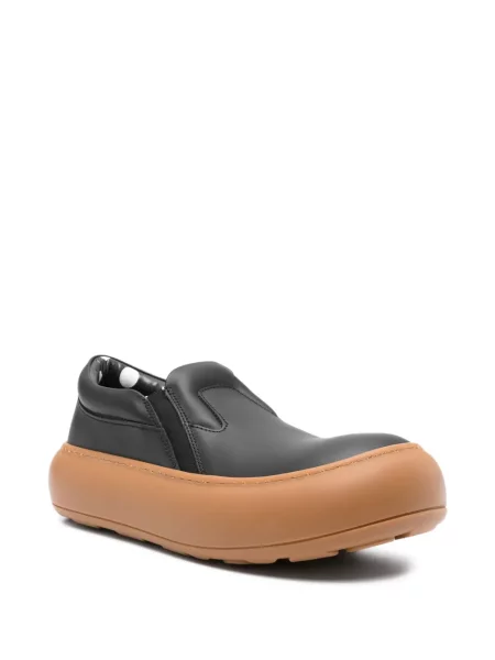 Chiloți Moschino cu platformă slip-on negru
