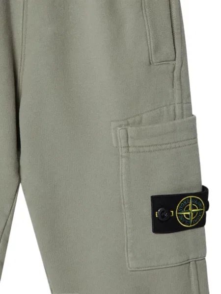 Spodnie dziecięce Stone Island zielone