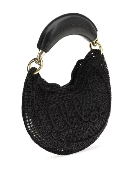 Mini kabelka Chloé černá