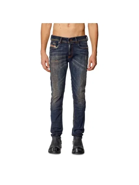 Jeansy Diesel 1979 SLEENKER z 5 kieszeniami niebieskie