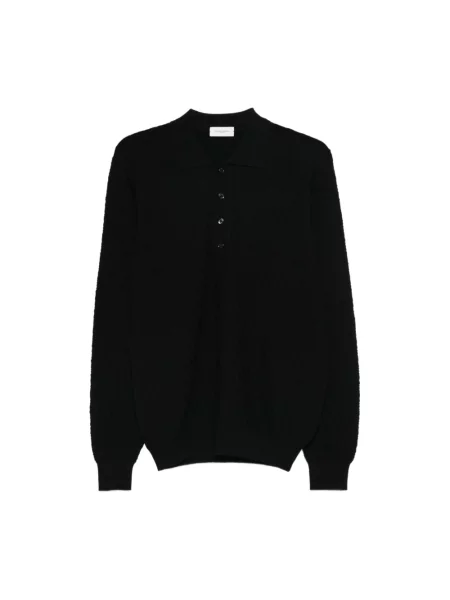 Sweter Paolo Pecora wełniany czarny