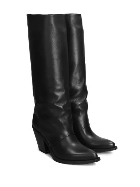 Botine Metisse din piele negru