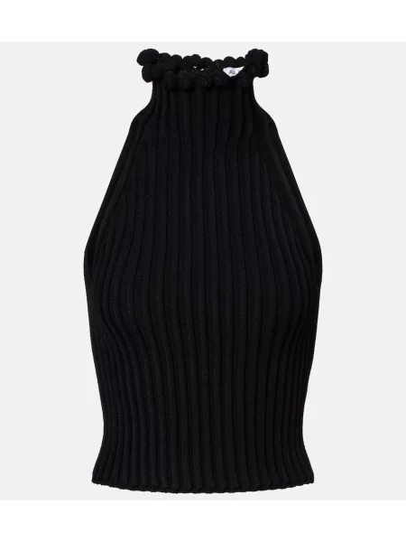 Heláncă Alaïa tricotate negru