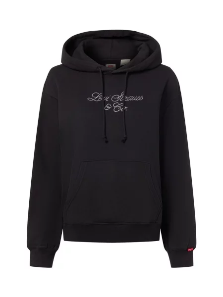 Levi's sweter z kapturem Kobiety jednolity S szary