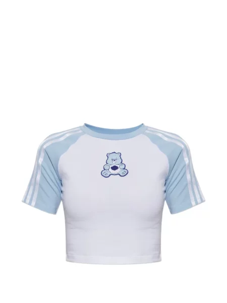 Pantaloni Adidas alergare alb
