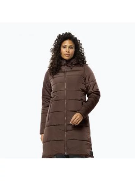 Płaszcz puchowy Jack Wolfskin Eisbach wild ginger