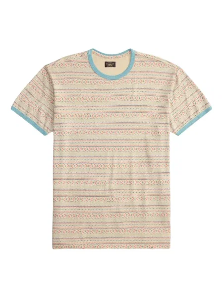 Tricou Ralph Lauren Rrl cu imprimeu geometric