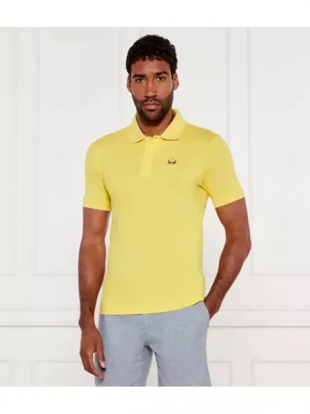 La Martina Polo | stretch pique galben