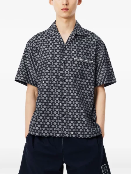 Gulerat cămașă Lacoste albastru