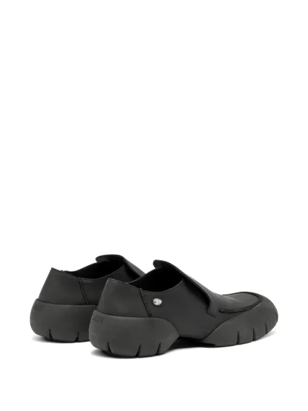 Pantofi loafer Diesel din piele negru
