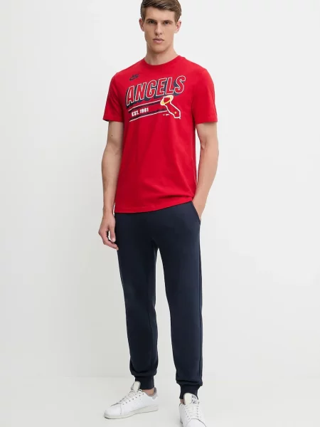 Футболка Nike California Angels з принтом червоний