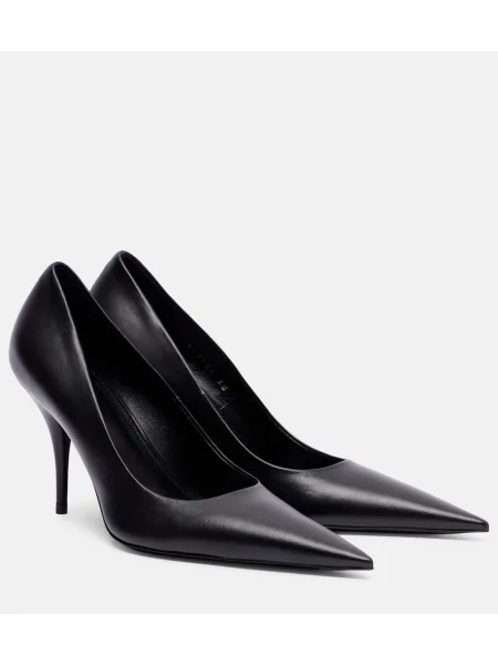 Pantofi cu toc Balenciaga din piele negru