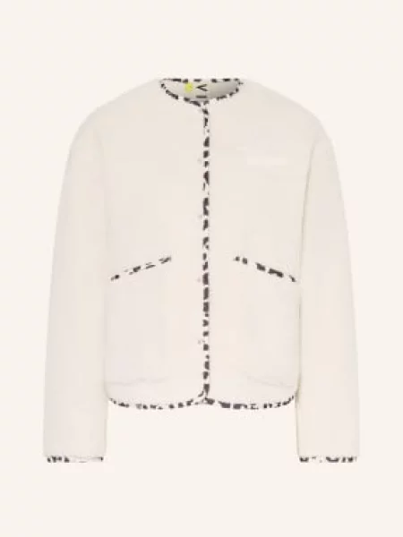 Vivi Mari Kurtka Z Futerkiem beige beżowa