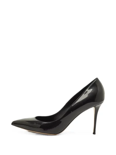 Pantofi cu toc Le Silla din piele de lac negru