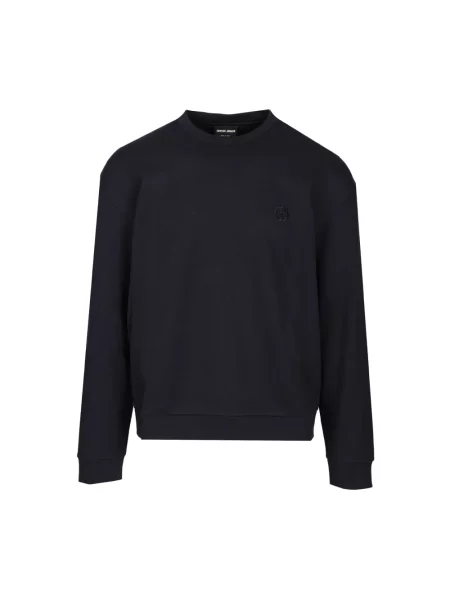 Bluza Giorgio Armani z kaszmiru niebieska