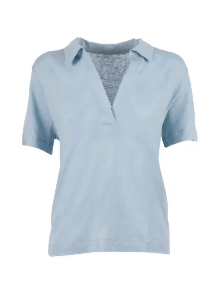 Scurt tricou Majestic Filatures albastru