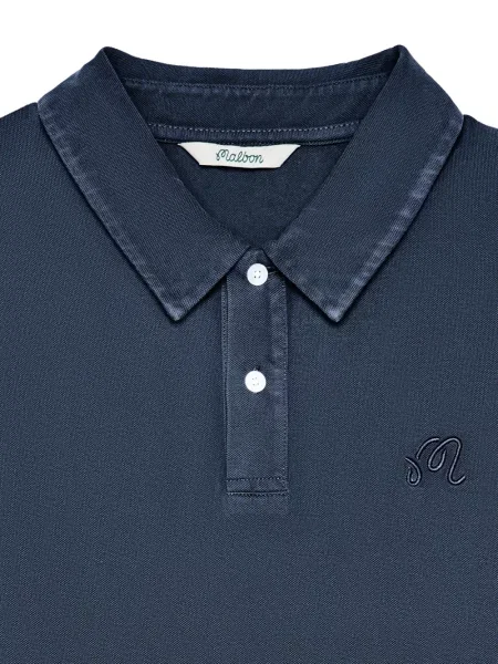 Golf tricou polo Malbon Golf albastru