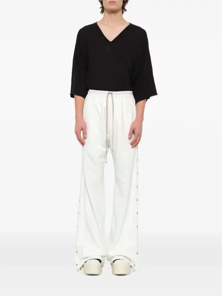 Pantaloni Rick Owens Drkshdw alb