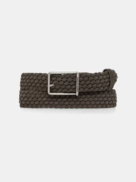 Vászon öv Armani Exchange zöld