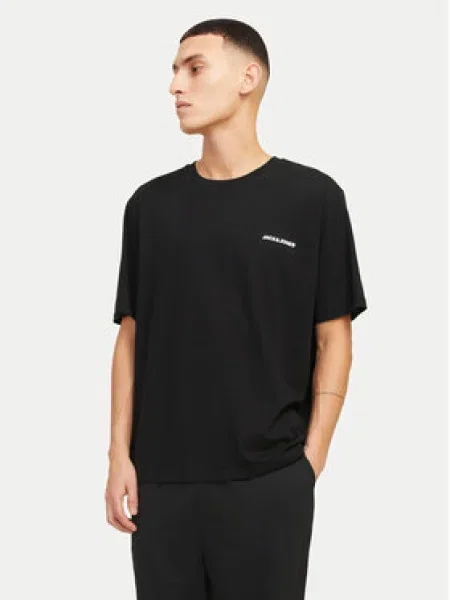 Jack&Jones Pizsama Everest Standard Fit fekete