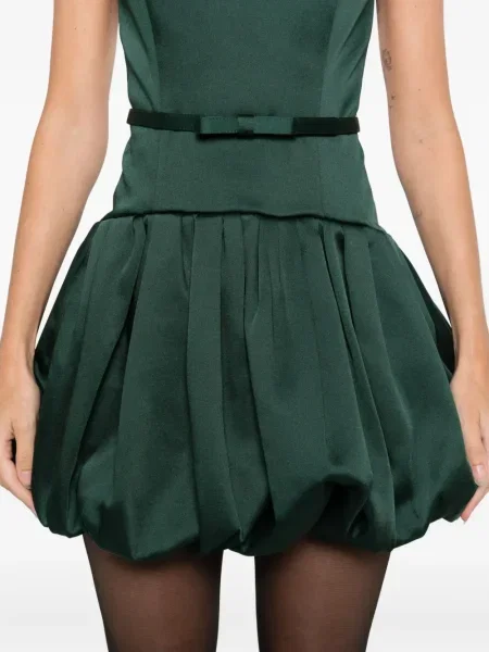 Rochie mini Retrofete de costum verde