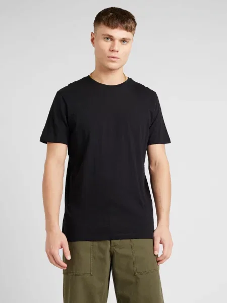 SELECTED HOMME Tricou ASPEN' negru