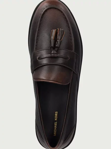 Кожаные мокасины Michael Kors слипон