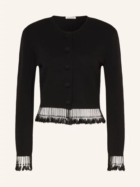 By Malene Birger Pletený Svetr Shelly S Ozdobnými Kamínky černá