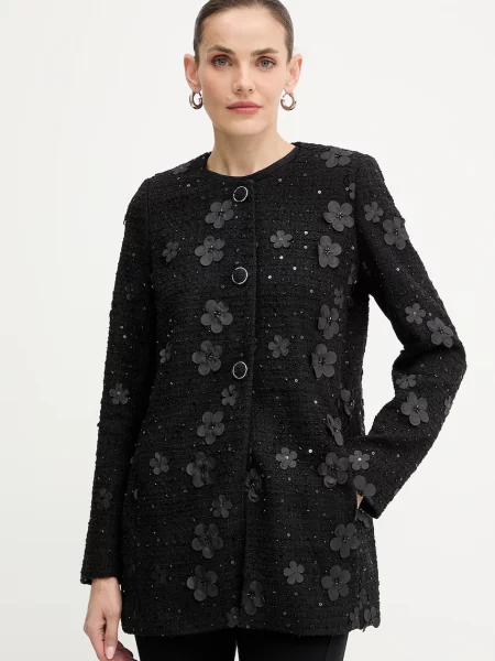 Twinset palton negru