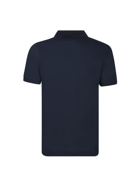 Koszulka polo Dolce And Gabbana z krótkim rękawem niebieska