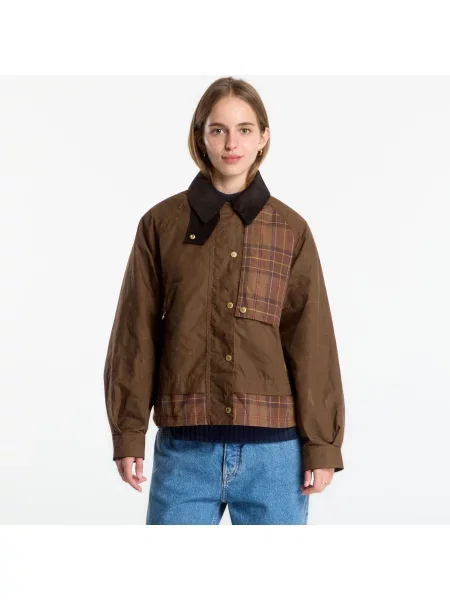 Bunda Barbour Truro Casual Jacket Bark/ Muted/ Mixed Tartan S