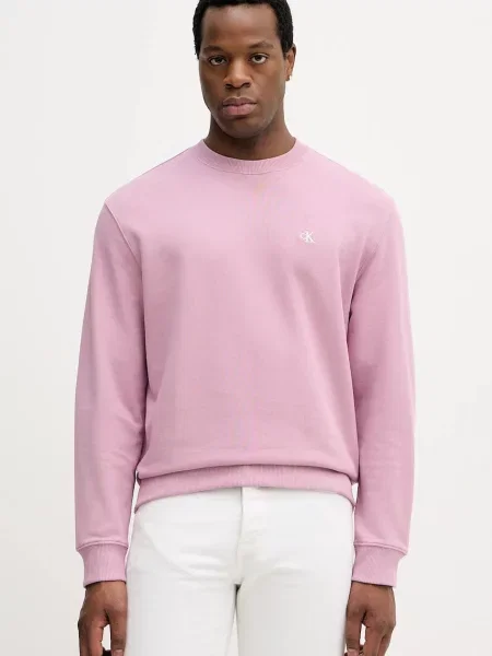 Суитчър Calvin Klein Jeans розово
