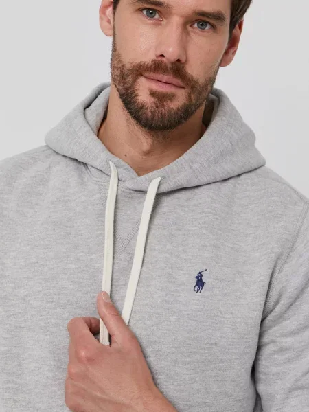Кофта Polo Ralph Lauren гладка сірий