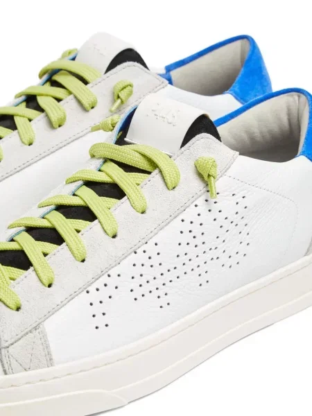 Sneakerși P448 cu autograf alb
