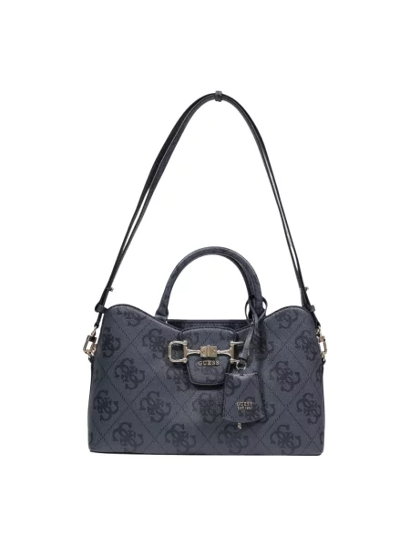Torebka crossbody Guess z logo czarna