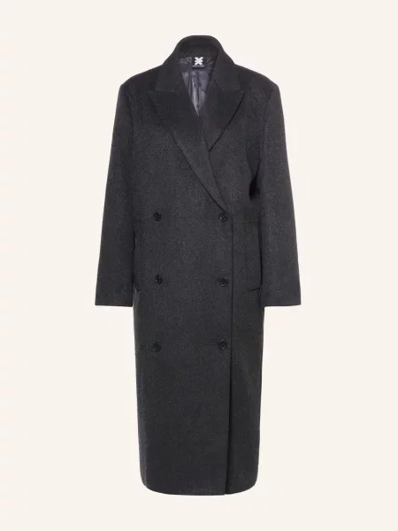 Karo Kauer Płaszcz Oversize grau