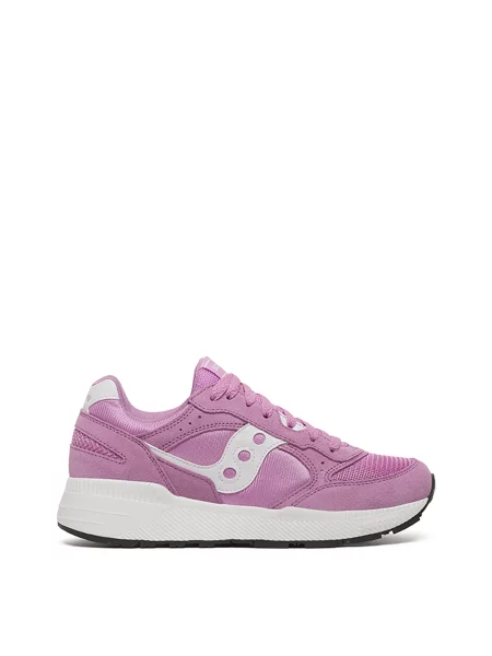 Замшевые повседневные кроссовки Saucony розовые