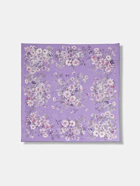 Fular Luisa Spagnoli de mătase violet